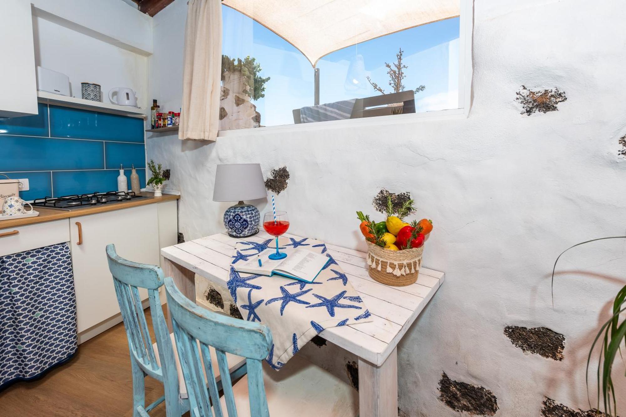 Casa Cueva Daire La Oliva Dış mekan fotoğraf